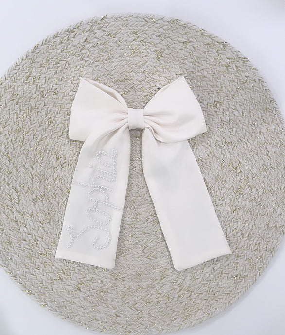 Ivory Princesa Bow