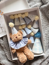 Keepsake Bear Birthday Set – Blue Edition
