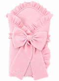 Enchanted Heirloom Blanket- Baby Pink