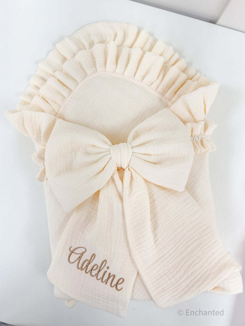 Enchanted Heirloom Blanket- Cream Color