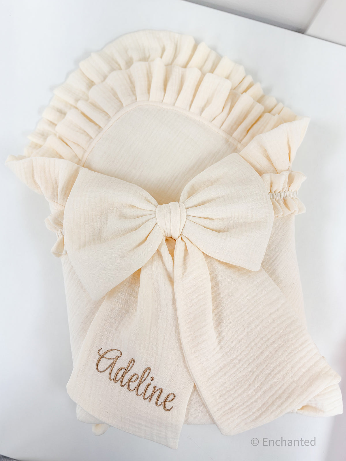Enchanted Heirloom Blanket- Cream Color