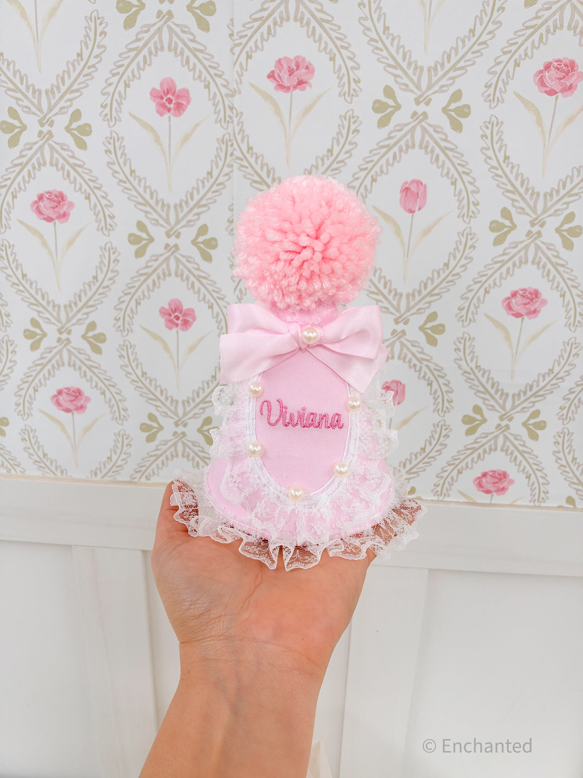 The Pink Birthday Bear Keepsake Box