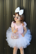 White XL Bow