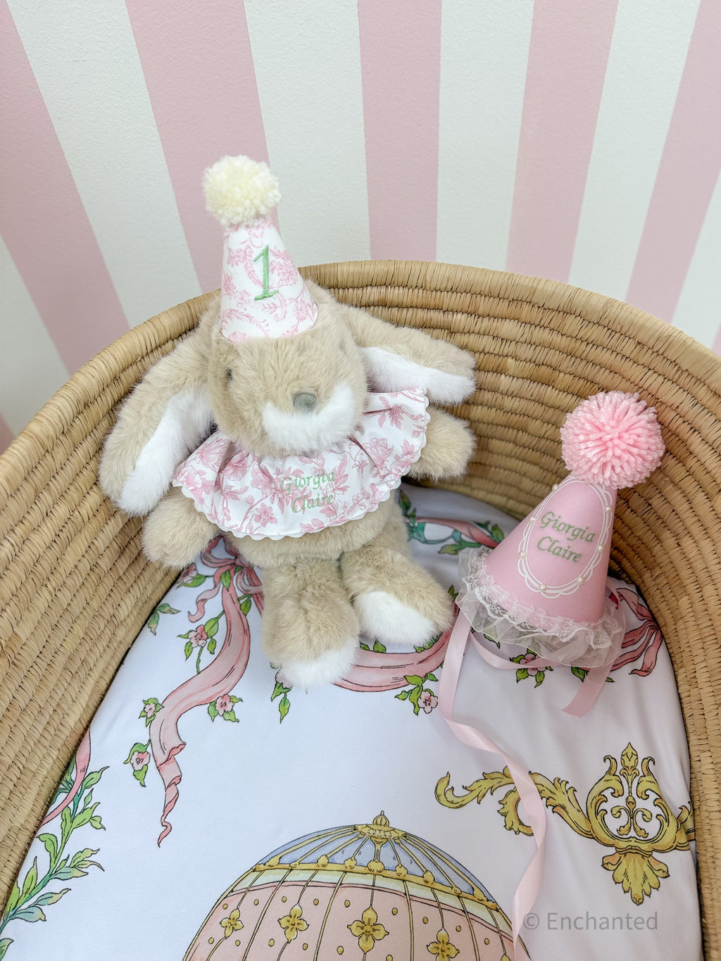 Enchanted Bunny Keepsake – Toile Collection