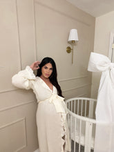 The Signature Heirloom Robe – Light Cream