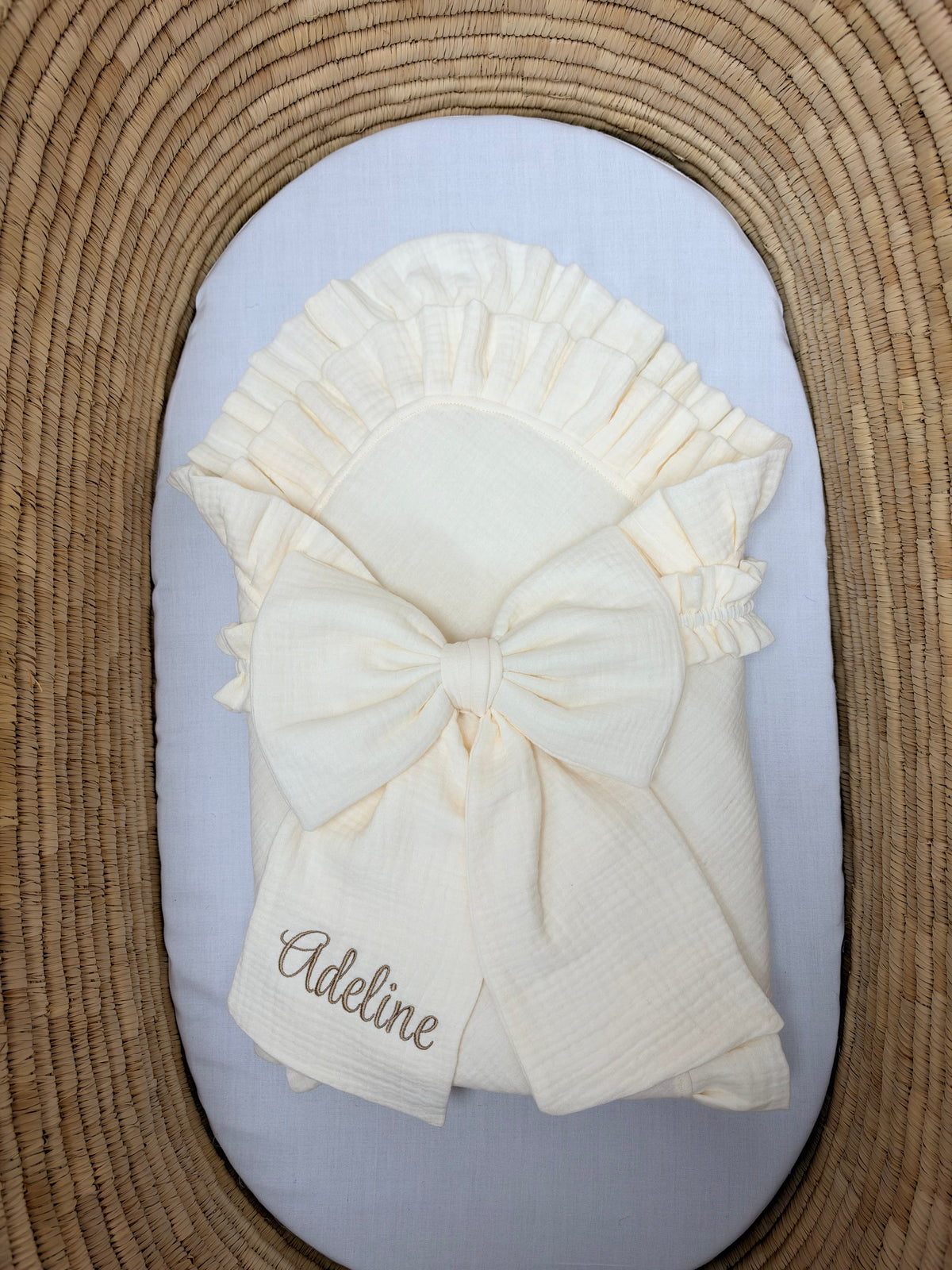 Enchanted Heirloom Blanket- Cream Color
