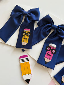 Cute Pencil Navy