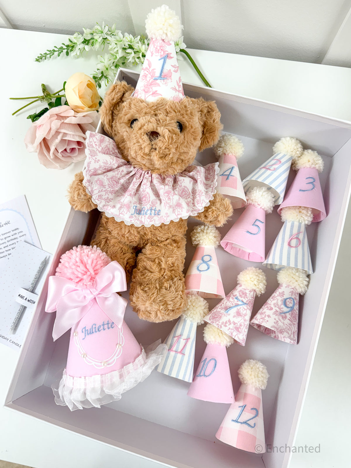 Baby Pink Toile Keepsake