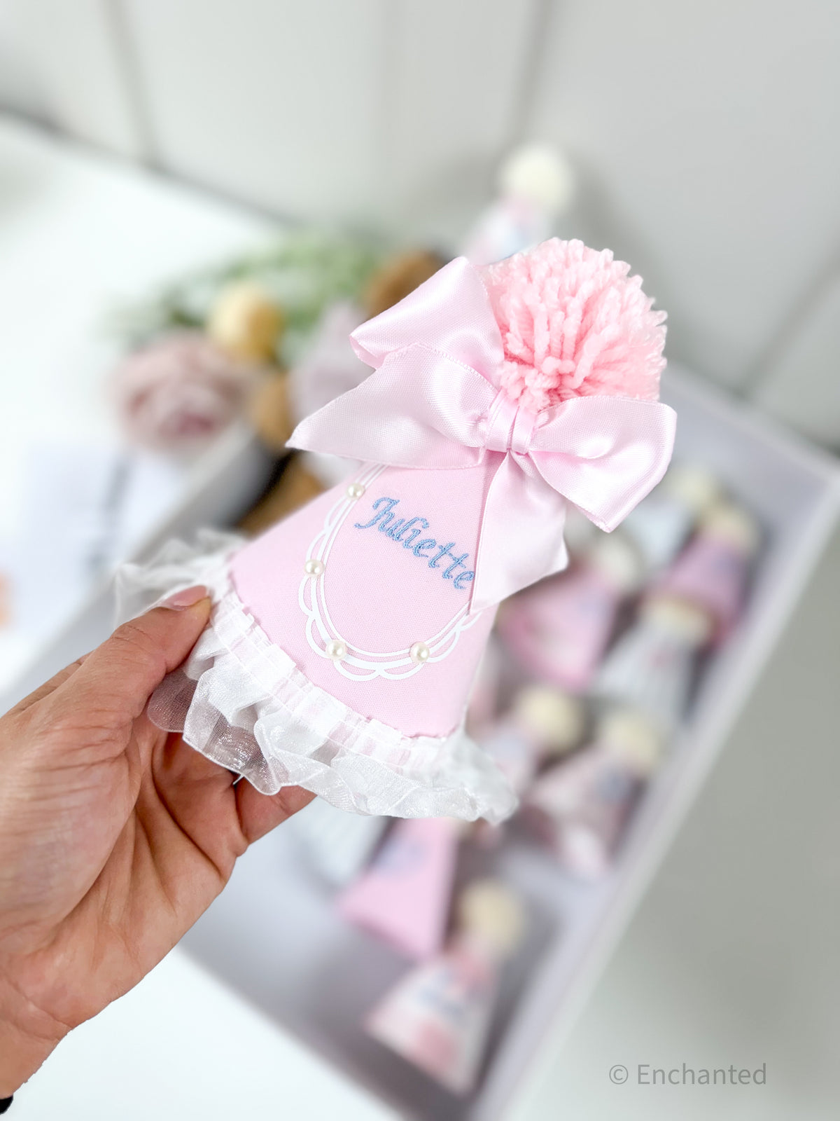 Baby Pink Toile Keepsake