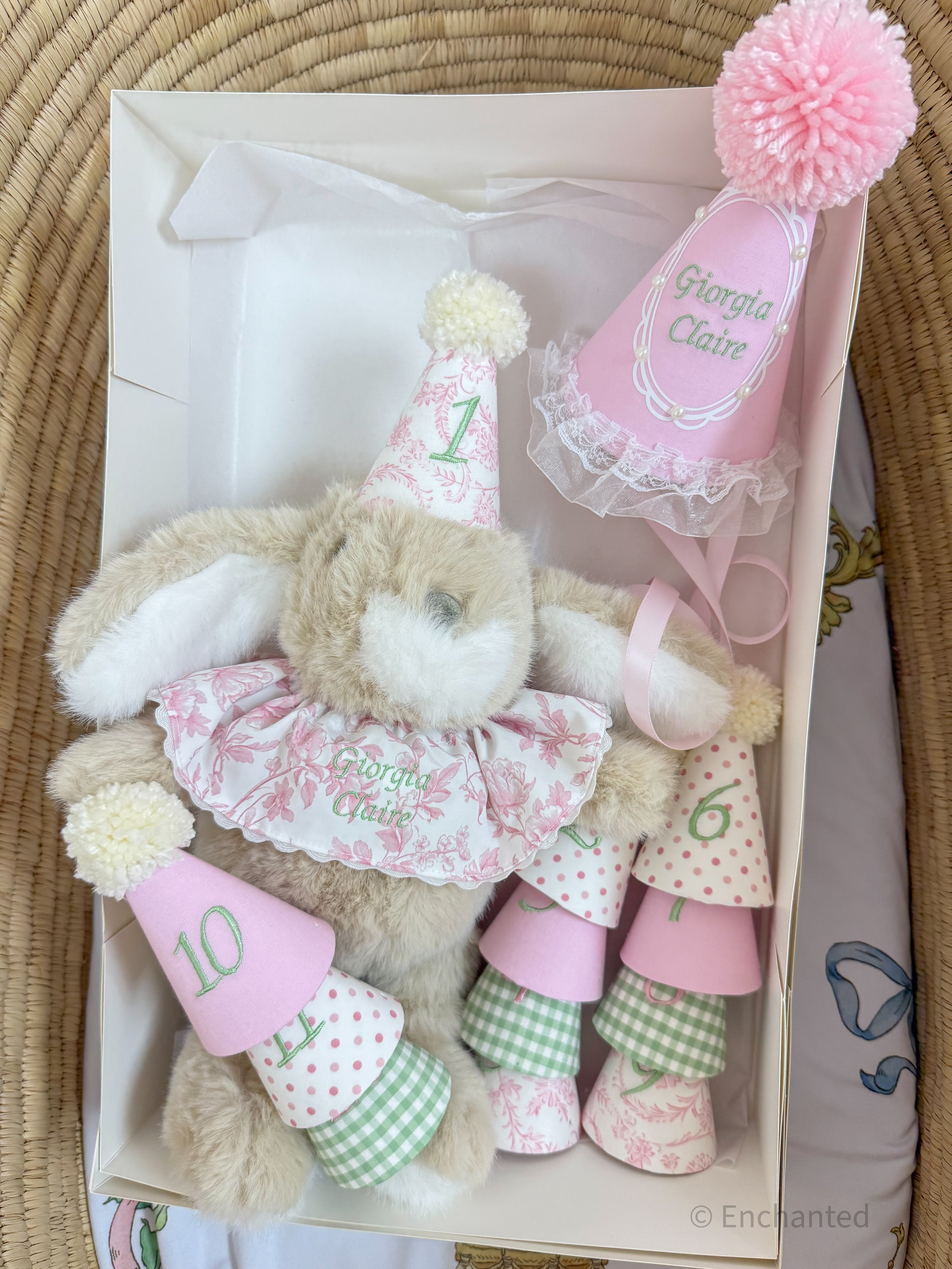 Enchanted Bunny Keepsake – Toile Collection