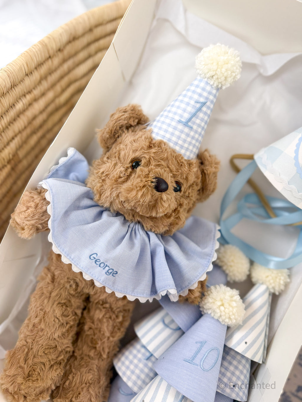 Keepsake Bear Birthday Set – Blue Edition