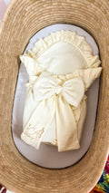 Enchanted Heirloom Blanket- Buttercream
