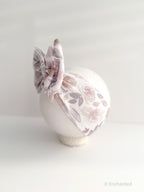 Neutral Flowers XL Bow