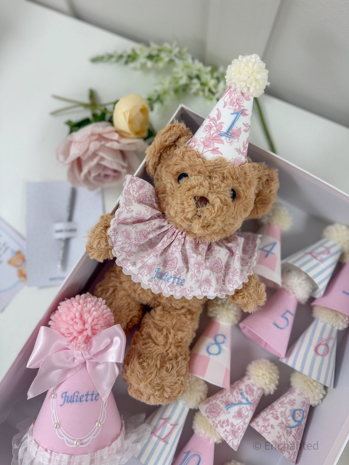 Baby Pink Toile Keepsake