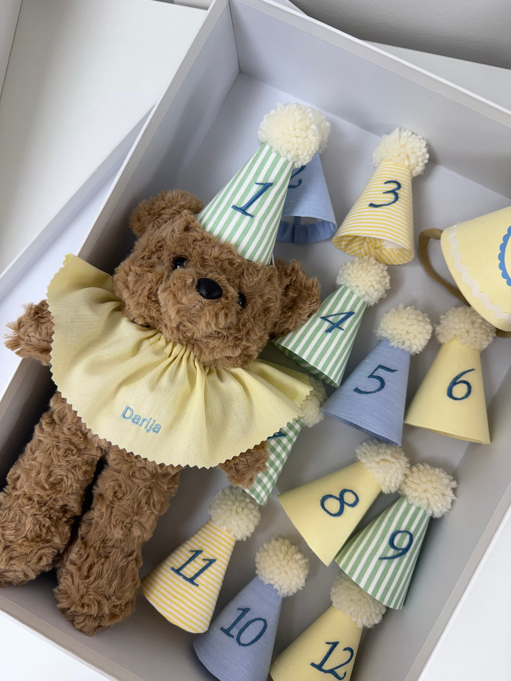 Baby Yellow and Green Boys Keepsake
