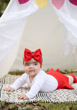 Red XL Bow