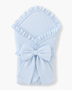 Enchanted Heirloom Blanket- Baby Blue