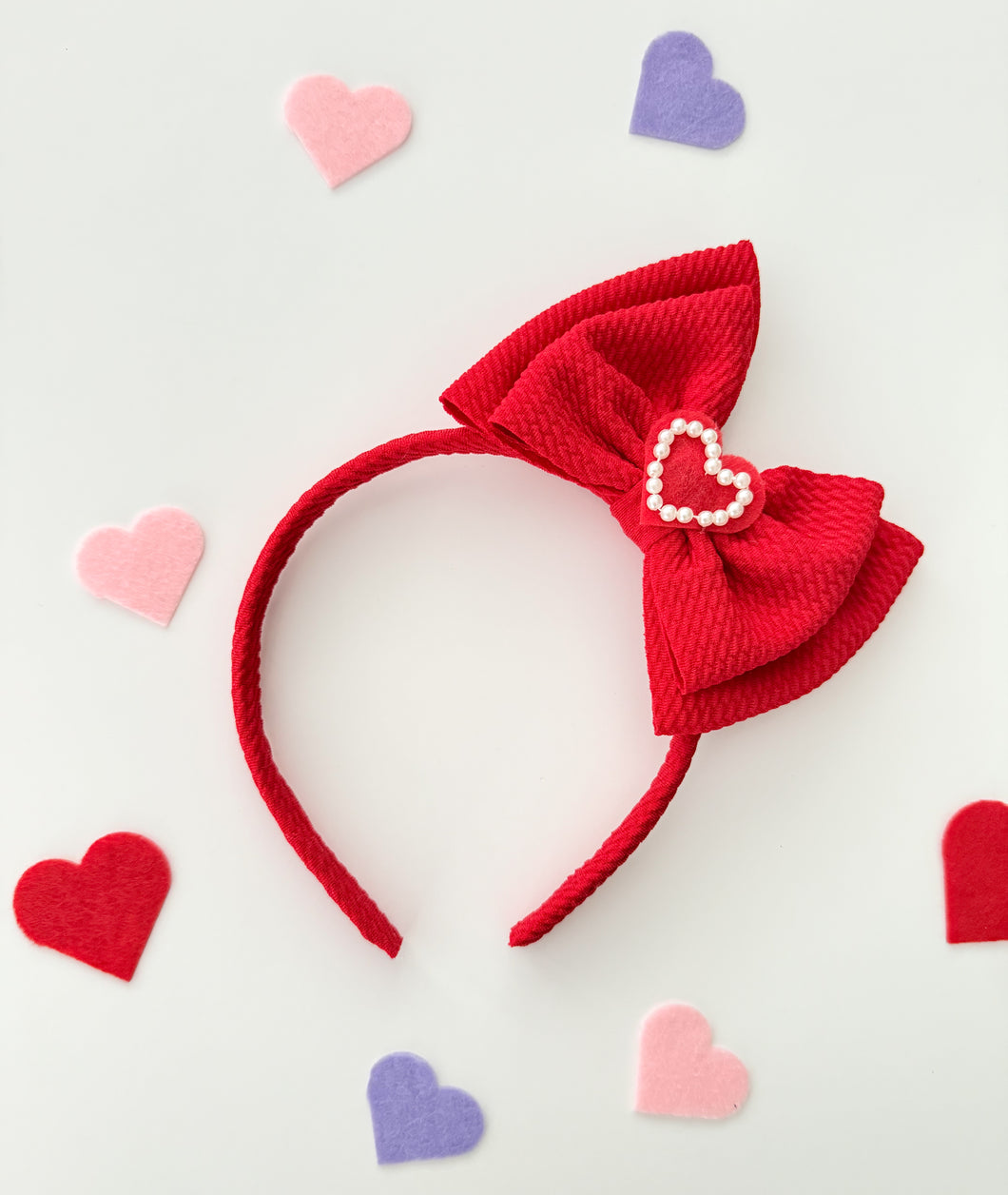 Red Heart Hard Headband