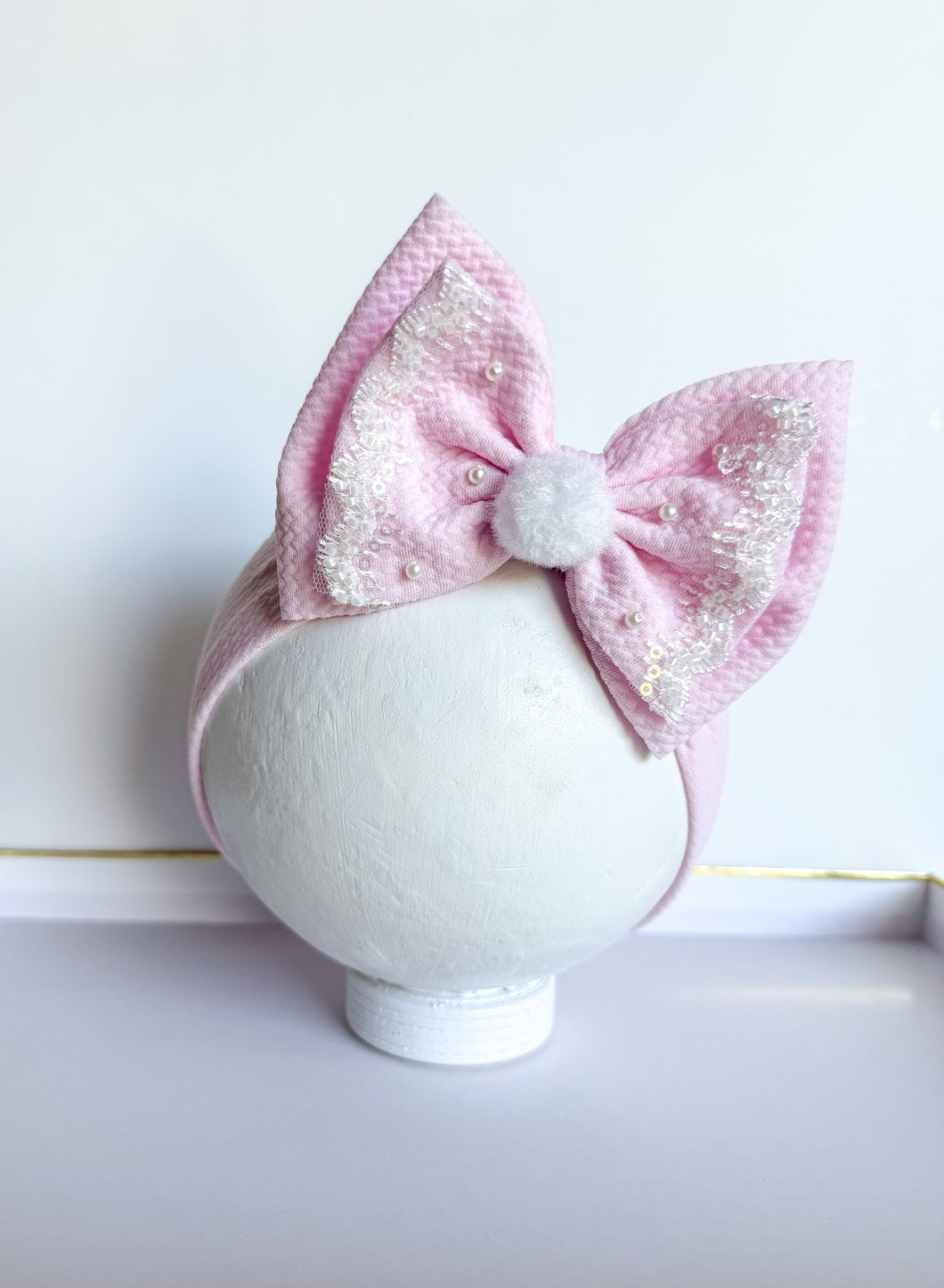 Baby Pink Fancy XL Bow