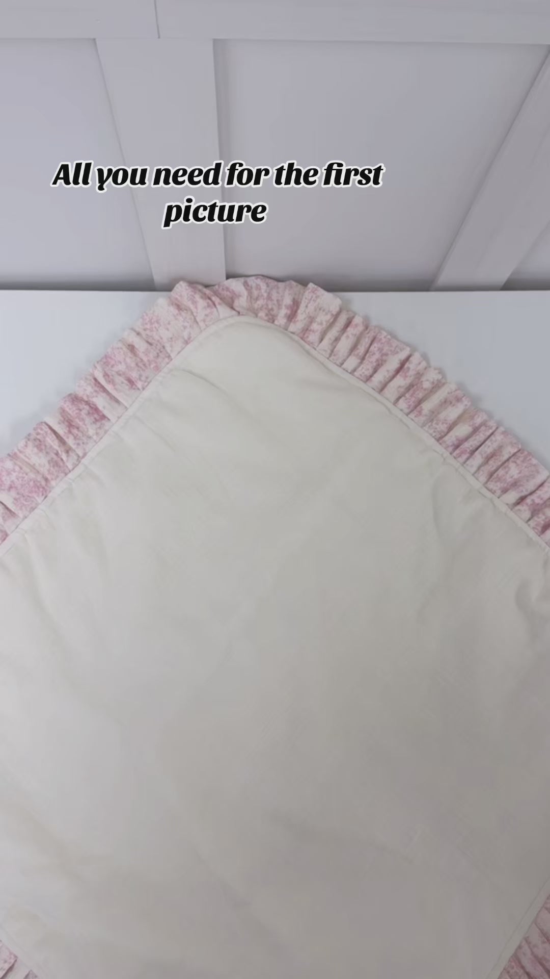 Manta Encantada de Herencia - Toile Crema