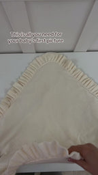 Enchanted Heirloom Blanket- Cream Color