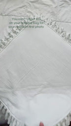 Enchanted Heirloom Blanket- Willow Sage