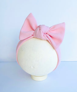 Vicky Bow Baby Pink
