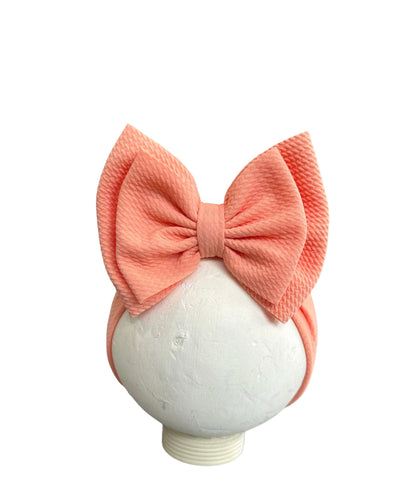 Spring Orange Xl bow