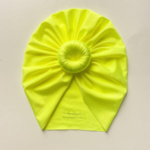 Yellow Neon Water Proof Turban
