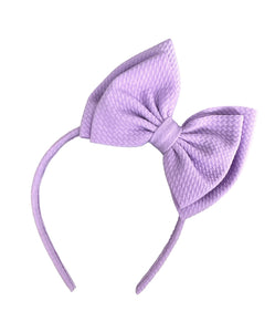 Lilac Hard Headband