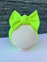 Vicky Bow Neon Yellow